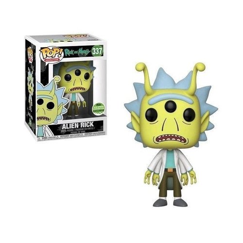 Rick And Morty Funko Pop - Alien Rick - No 337 Rick And Morty Funko Pop - Alien Rick - No 337