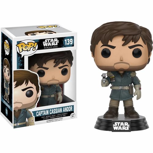 Star Wars Funko Pop - Captain Cassian Andor - No 139 Star Wars Funko Pop - Captain Cassian Andor - No 139