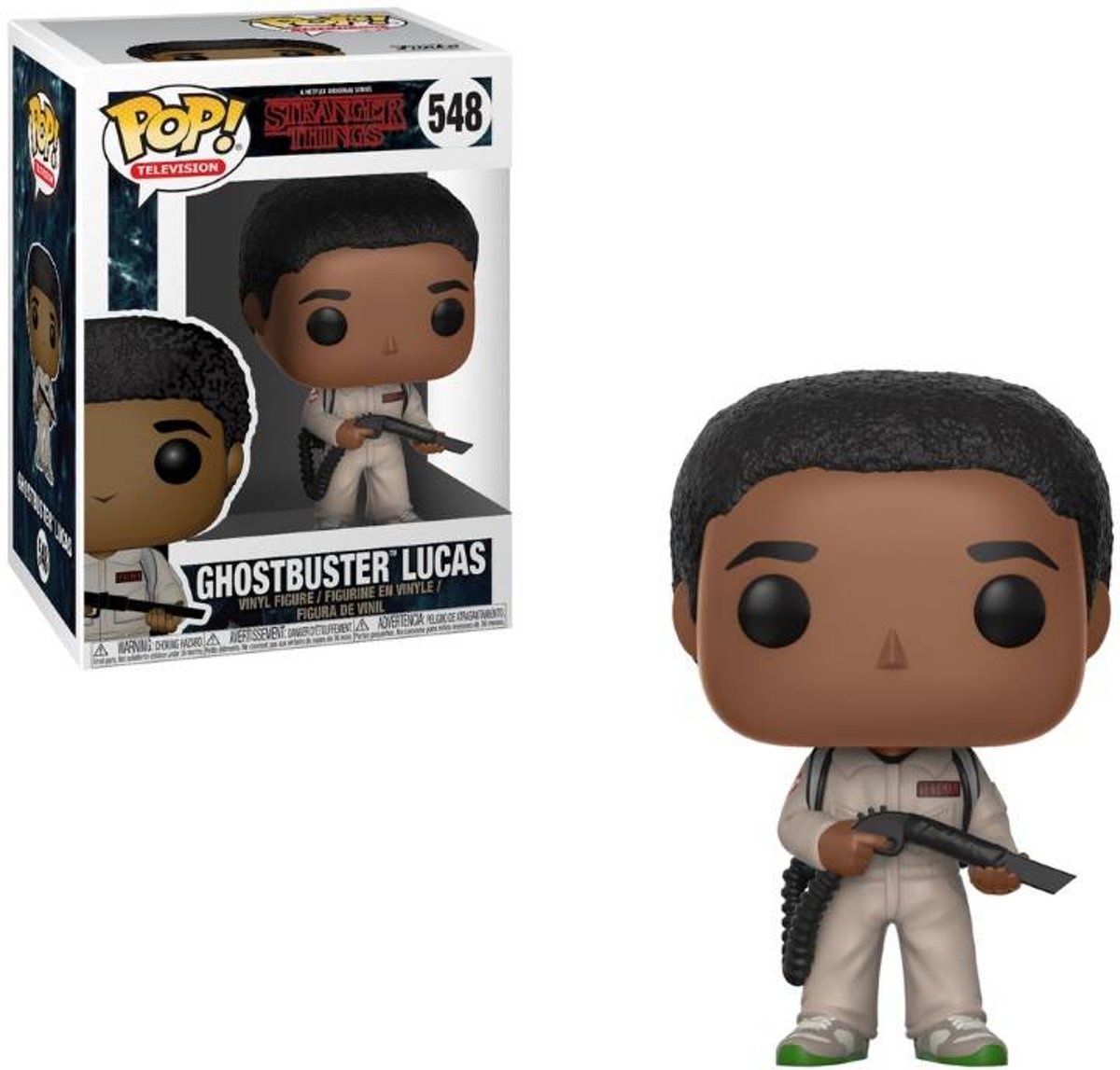 Funko Pop - Stranger Things - Ghostbuster Lucas - No 548 ...