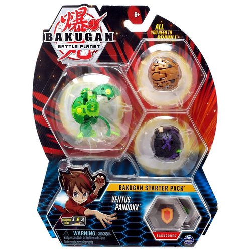 Bakugan Starter Pack met 3 Bakugan - Ventus Pandoxx Bakugan Starter Pack met 3 Bakugan - Ventus Pandoxx