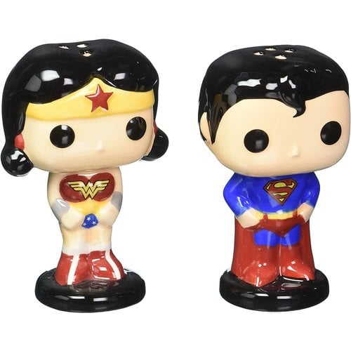 Justice League Superman & Wonder Woman - Peper- en Zoutstel
