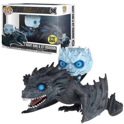 Game of Thrones Funko Pop - Night King & Icy Viserion - No. 58 Game of Thrones Funko Pop - Night King & Icy Viserion - No. 58