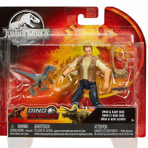 Jurassic World Dino Rivals - Owen & Baby Blue