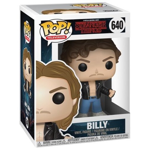 Stranger Things Funko Pop - Billy - No 640 - SALE Stranger Things Funko Pop - Billy - No 640 - SALE