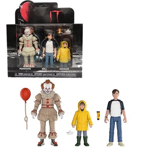 IT IT - Pennywise, Bill, and Georgie (3-Pack) IT IT - Pennywise, Bill, and Georgie (3-Pack)