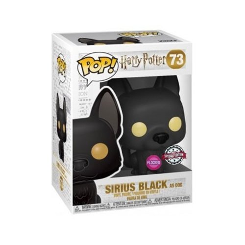Harry Potter Funko Pop - Sirius Black -as dog - No 73 (Special Flocked Edition)