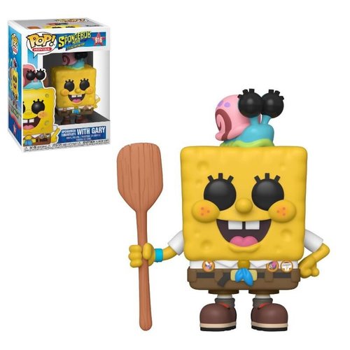Spongebob Funko Pop - Spongebob Squarepants with Gary - No 916 Spongebob Funko Pop - Spongebob Squarepants with Gary - No 916