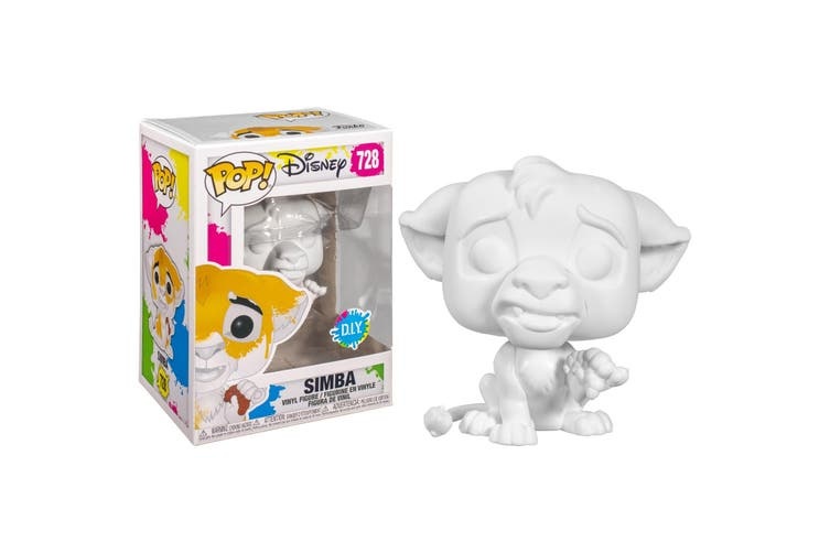 diy simba funko pop