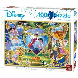 Avondeten rundvlees Gelukkig King Disney Collection - Puzzel 1000 stukjes - Disney Movie Magic Puzz -  Importtoys