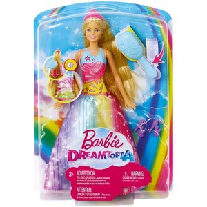 Barbie Dreamtopia - Borstel en Sprankel Prinses