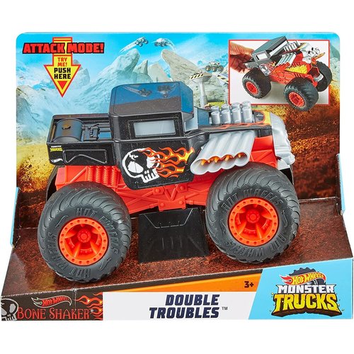 Monster Jam Double Troubles - Monster Trucks - Bone Shaker Monster Jam Double Troubles - Monster Trucks - Bone Shaker
