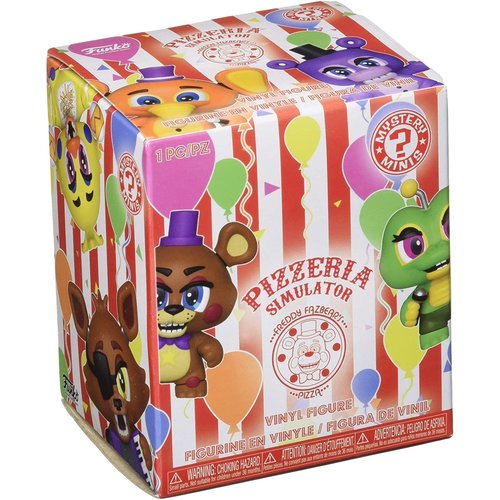 Five Nights at Freddy's Funko Mystery Minis - Pizzeria Simulator Rockstar Freddy Five Nights at Freddy's Funko Mystery Minis - Pizzeria Simulator Rockstar Freddy