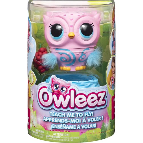 Owleez Flying Baby Owl (Pink) - SALE