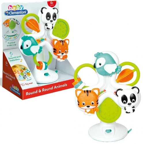 Baby Clementoni Round & Round Animals Baby Clementoni Round & Round Animals