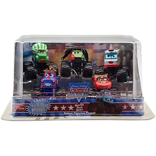 Disney Cars Deluxe Monster Truck Mater Set Disney Cars Deluxe Monster Truck Mater Set