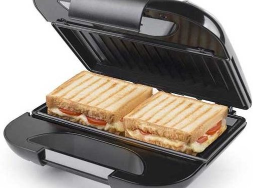 Power supply sandwich grill