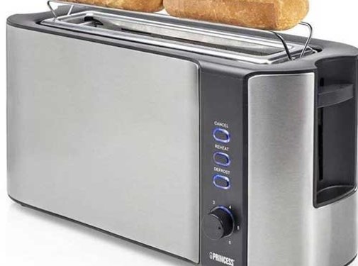 Long slot toaster