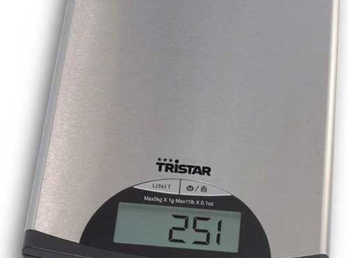 Stainless steel kitchen scale