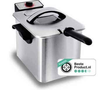 Fryer with cold zone