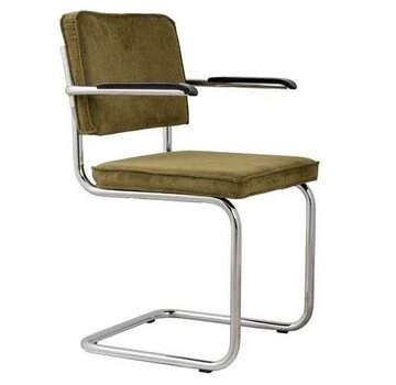 Zuiver Ridge Rib chair with armrests