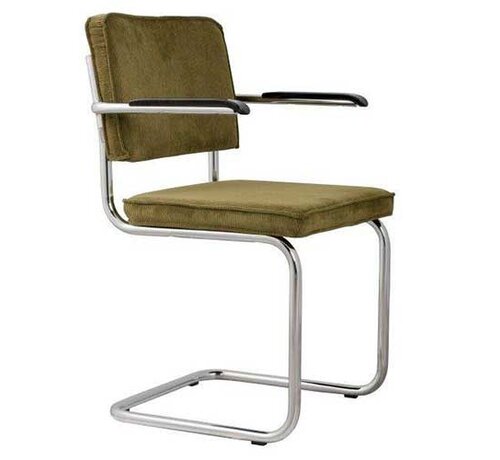 Zuiver Ridge Rib chair with armrests