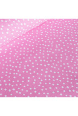 stoffen Tidoblomma-dots-roze-aug18