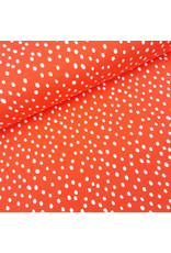 stoffen Dots oranje