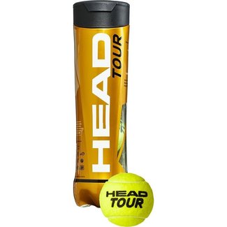 Head Head Tour 4 stuks Tennisbal
