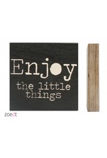 Zoedt Zoedt houtprint 'Enjoy the little things'