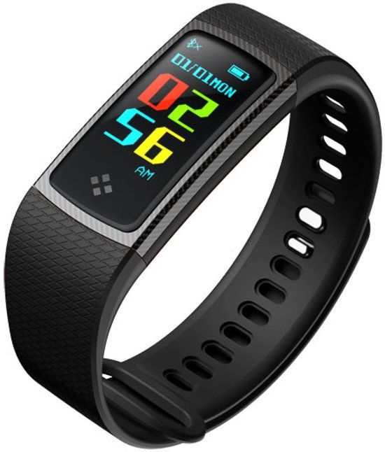 Parya activity tracker 2.0 - Zwart Parya activity tracker 2.0 - Zwart