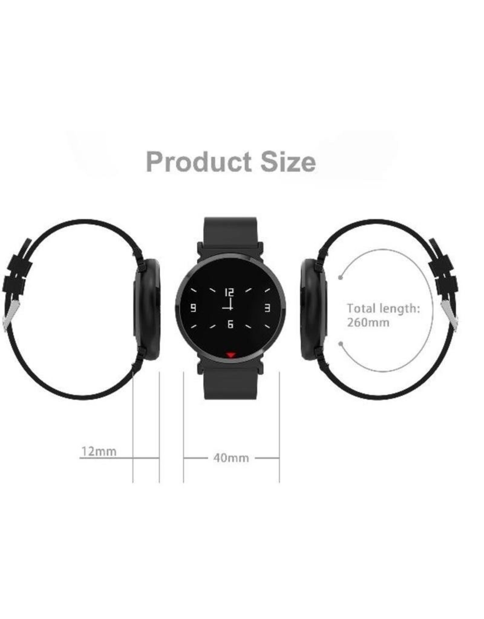 Parya Official Smartwatch  PP69 - Horloge - Stappenteller