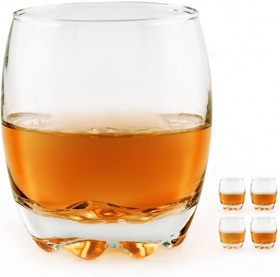 Chique Whisky Glasses - Set Of 4