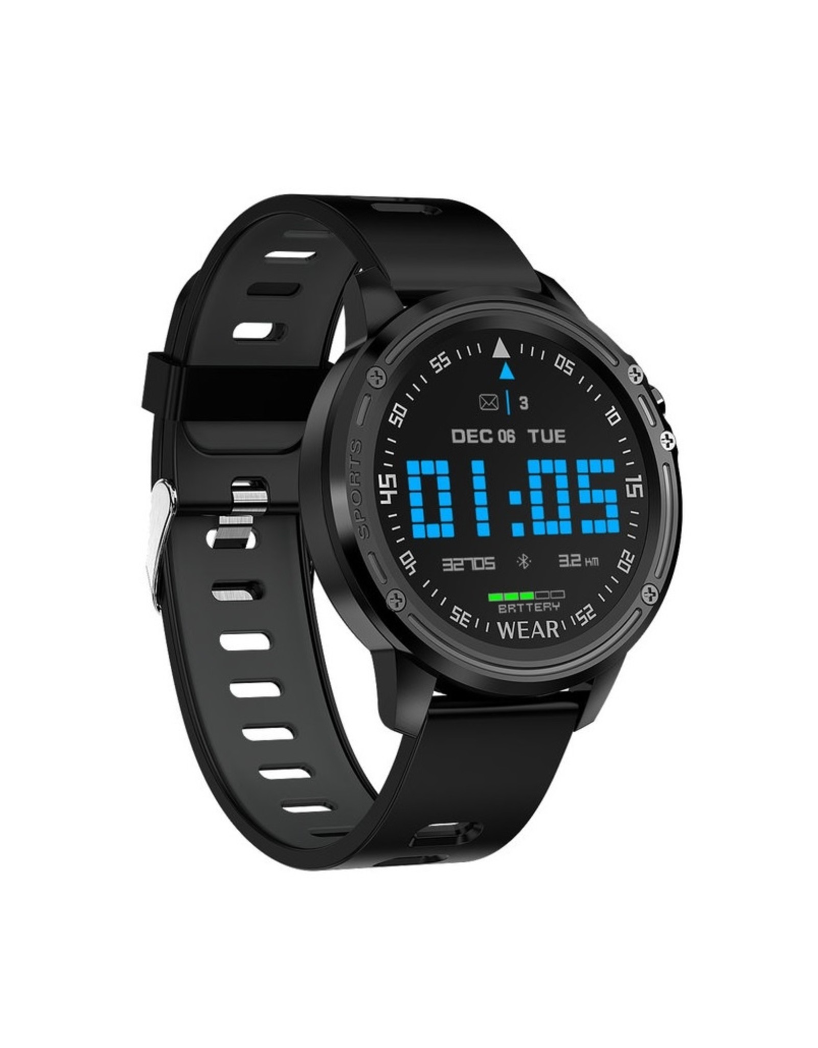 Parya Official - Smartwatch Wear - Zwart - Parya webshop