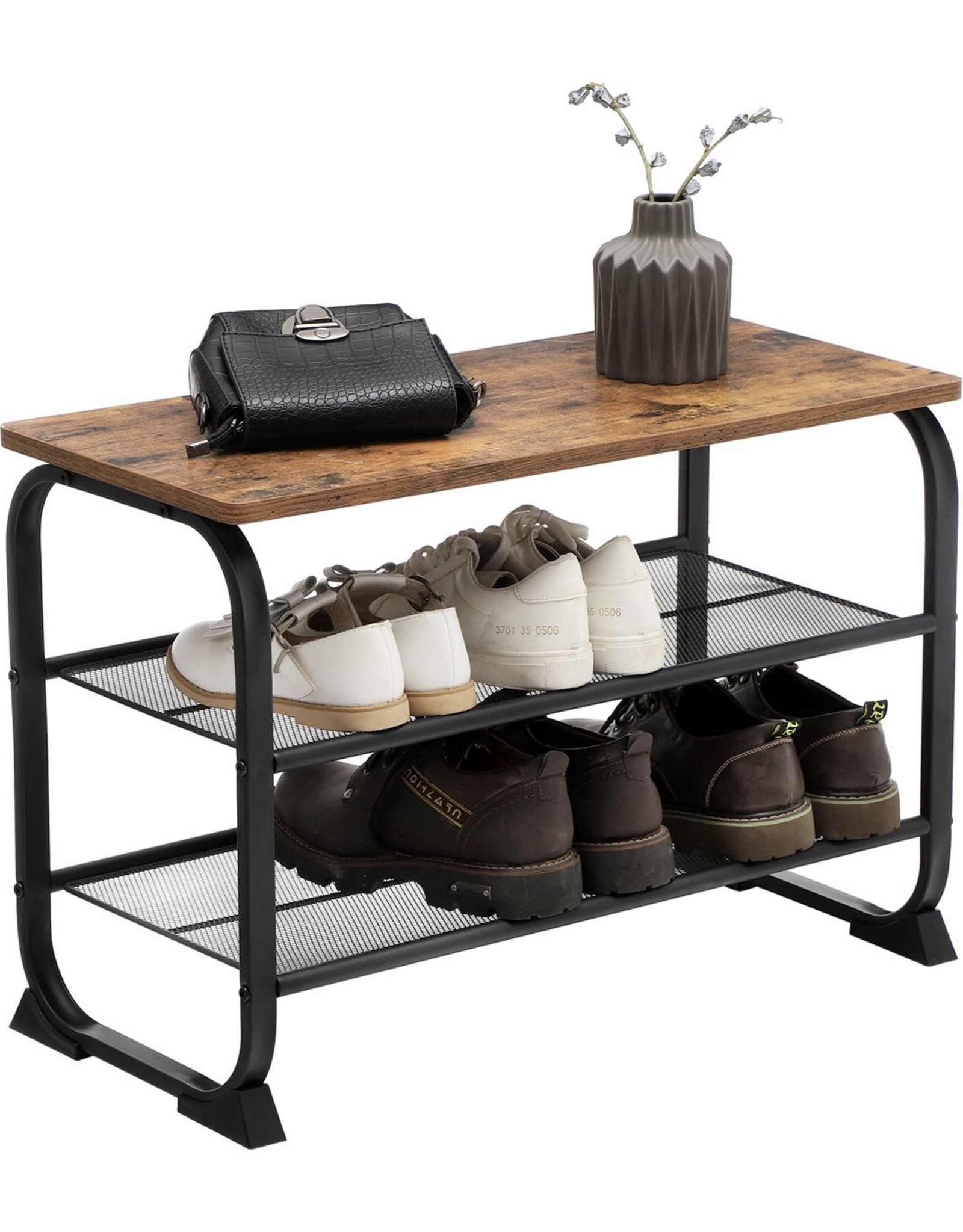 Vintage Schoenenrek - 6 Paar Schoenen - EV - Parya webshop