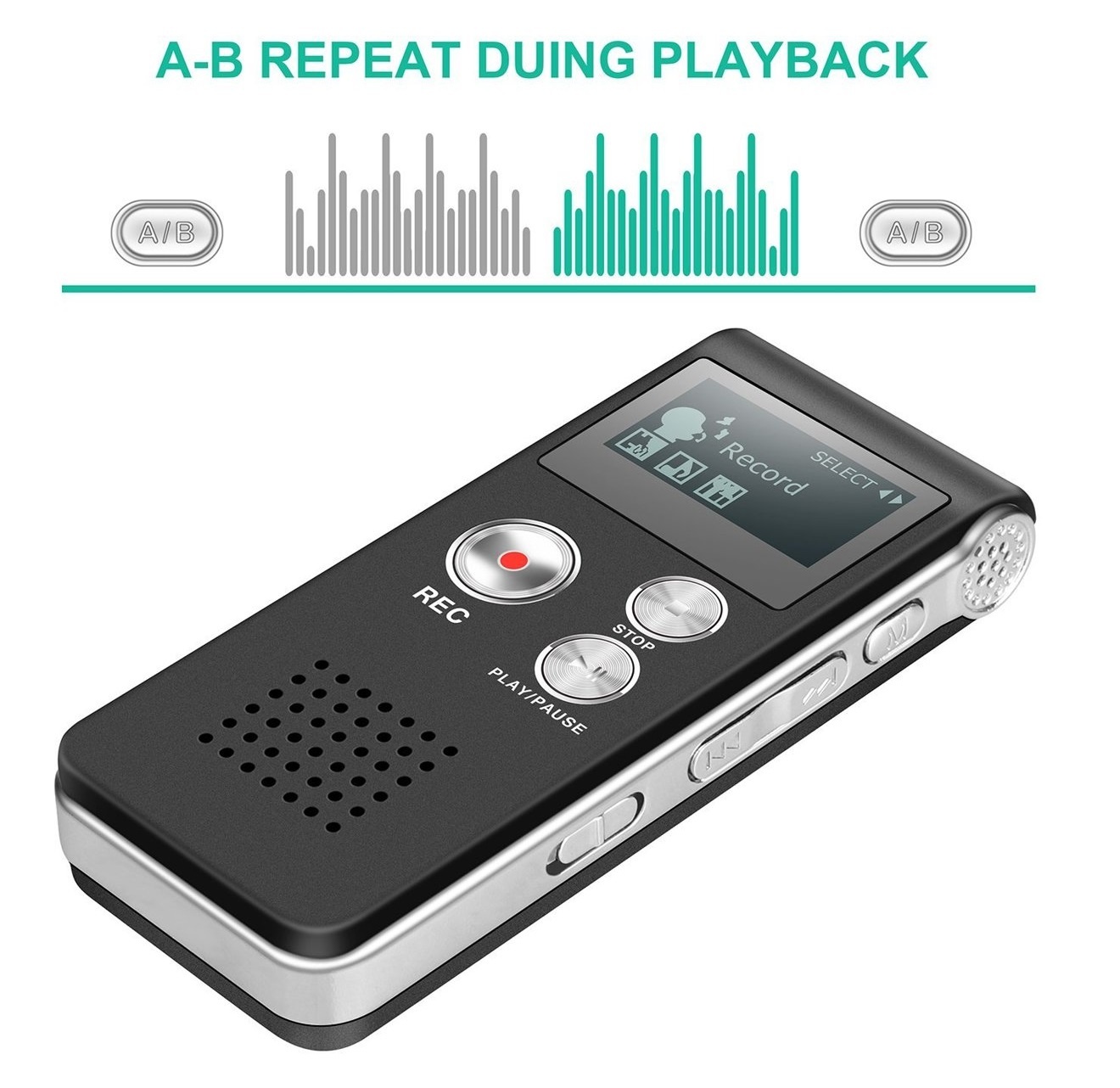 Parya Official - Voice Recorder - MP3 Speler functie