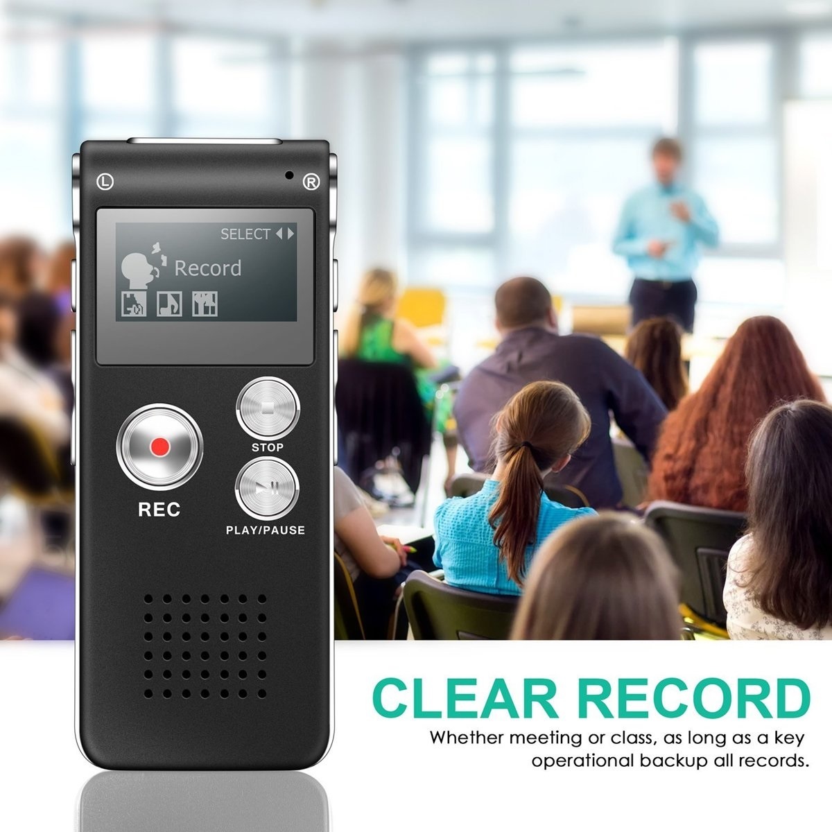Parya Official - Voice Recorder - MP3 Speler functie