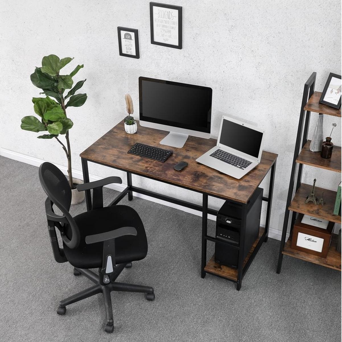 Parya Home - Vintage Arbeitstisch - Metall/Holz