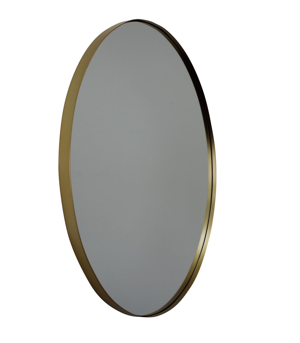 Parya Home - Metall-Spiegel rund - 80 Ø - Gold