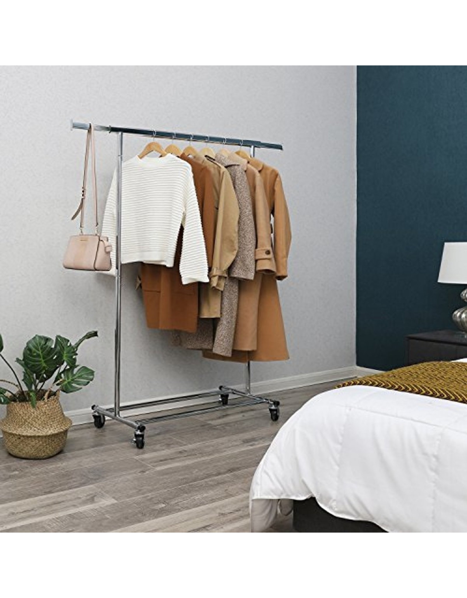 Parya Home Parya Home - Clothes rack with extendable clothes rod