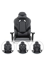Parya Home Parya Home - Game chair with Head Pillow - Adjustable Armrests