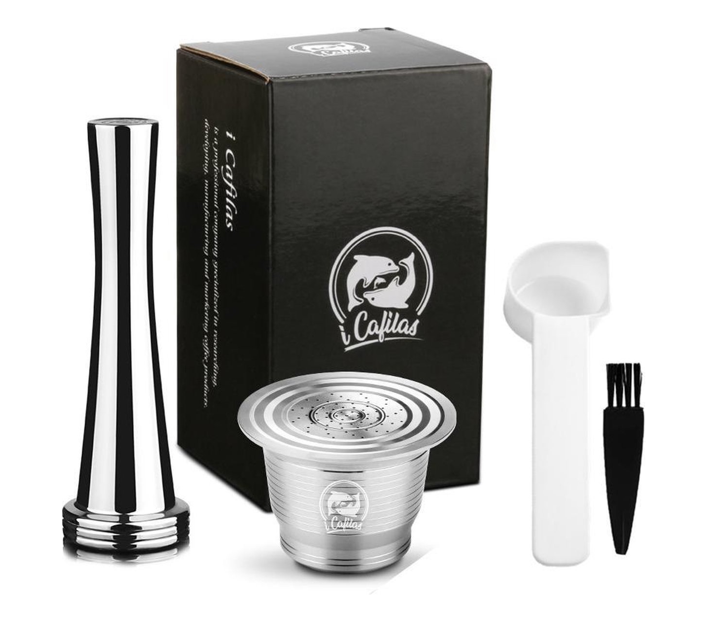 Parya Official - Hervulbare Capsule - Nespresso - RVS Parya Official - Hervulbare Capsule - Nespresso - RVS