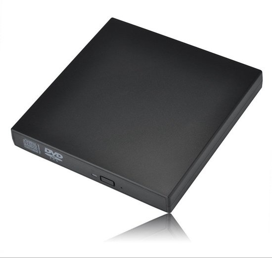Plug&Play Externe CD/DVD Combo Drive Speler Reader (vierkant) Plug&Play Externe CD/DVD Combo Drive Speler Reader (vierkant)