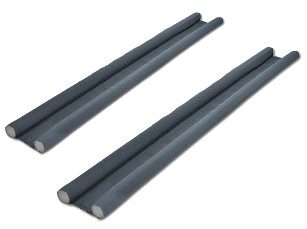 Parya Home - Tochtstoppers - Set van 2 - Grijs