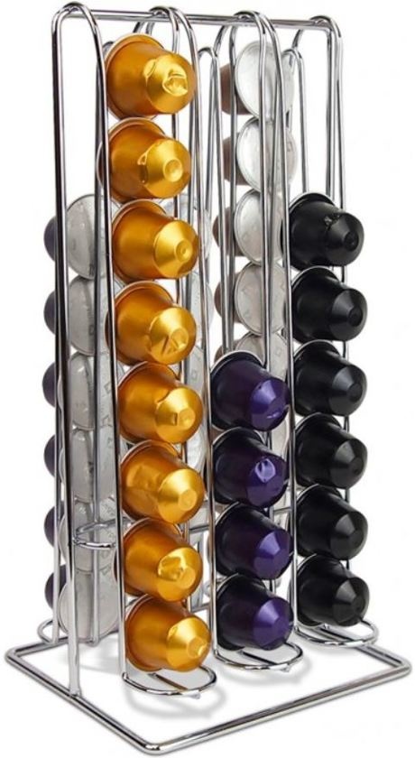 5Five - Capsule holder - 48 cups - Silver