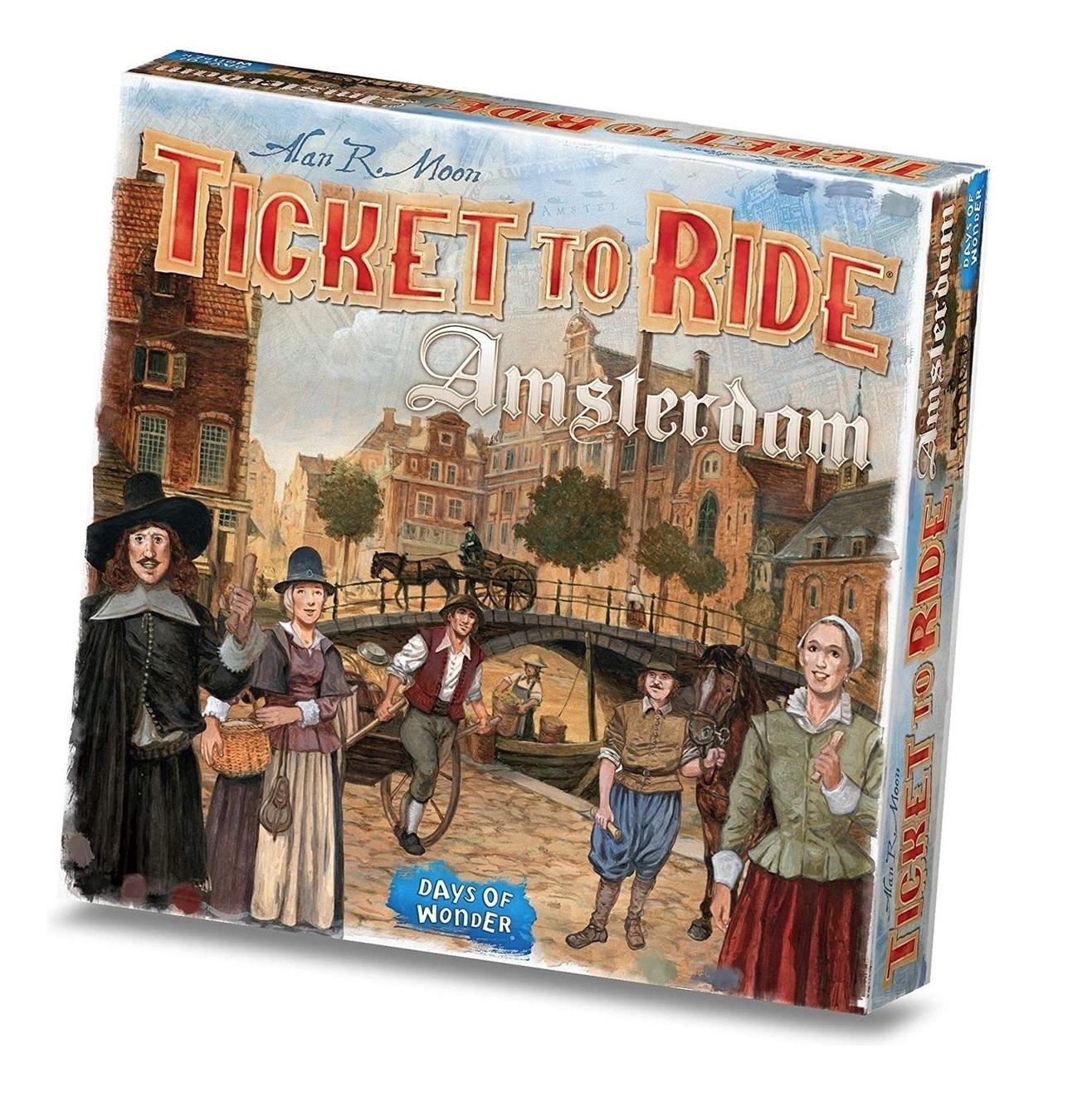 Ticket to Ride - Amsterdam - Bordspel - Nederlandstalige Editie Ticket to Ride - Amsterdam - Bordspel - Nederlandstalige Editie