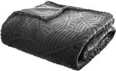 Atmosphera - Plaid - Antraciet - 240x220 cm Atmosphera - Plaid - Antraciet - 240x220 cm
