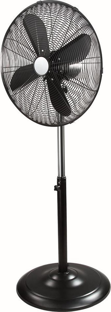 Livoo retro statiefventilator ø 45 cm zwart
