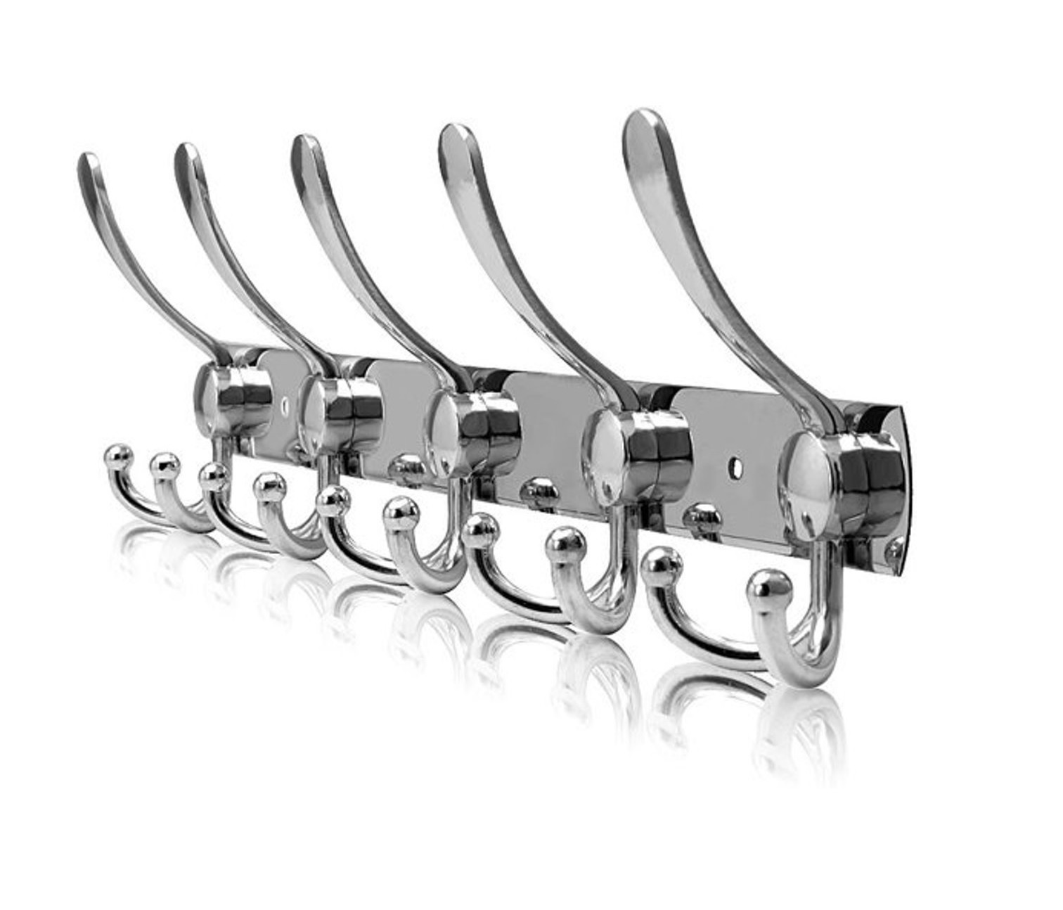 15 Hook Wall Coat Rack - Wall-mounted design coat rack