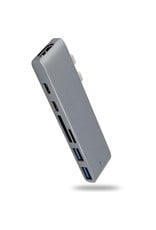 Parya Official Parya Official - Pro Dock X - met HDMI ingang - Voor Macbook - EV