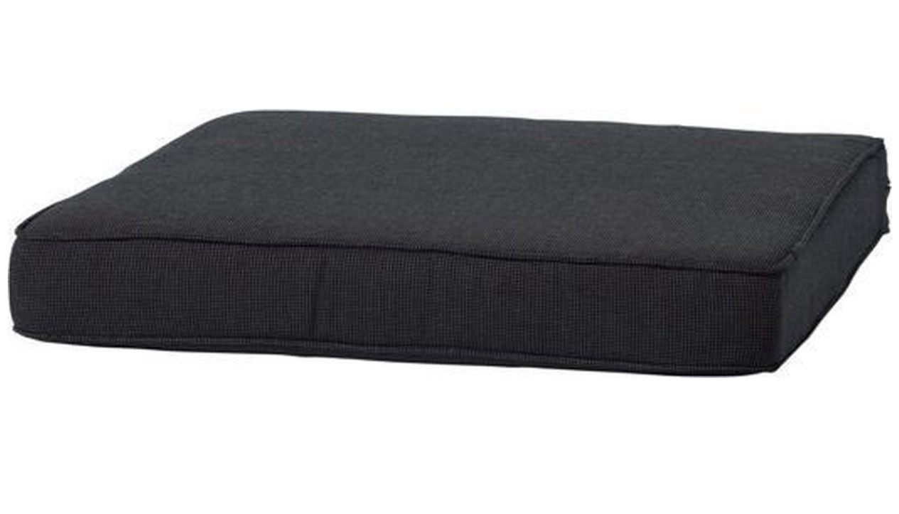 Madison - Loungekussen - Basic - Zwart - 60 x 60 cm Madison - Loungekussen - Basic - Zwart - 60 x 60 cm